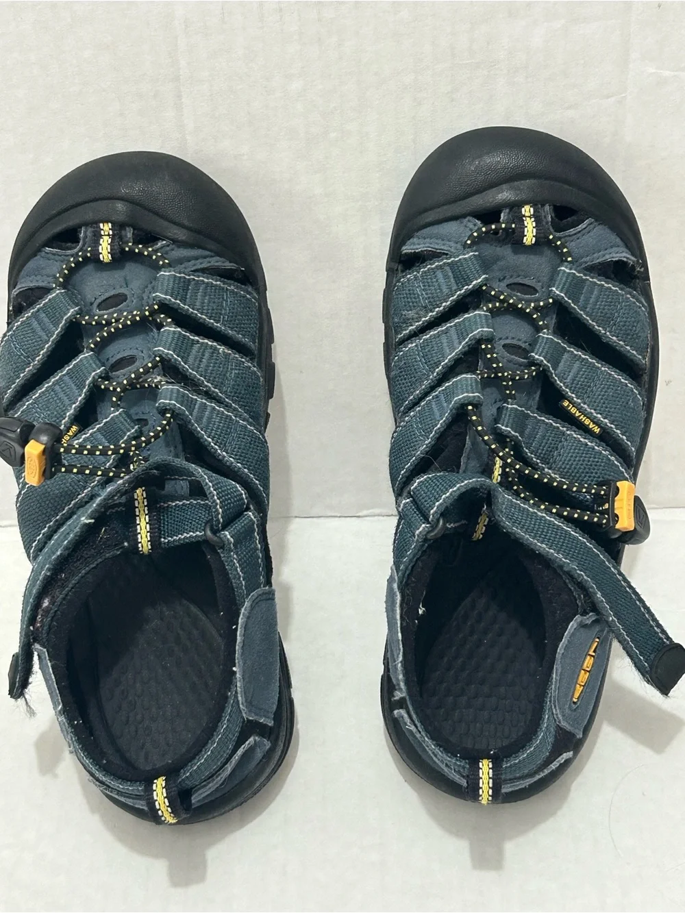 Keen Kids Newport H2 Sandals Size 3 in Teal Green